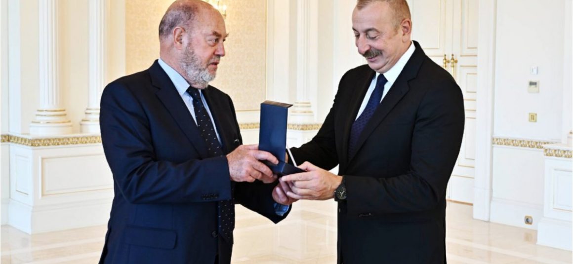 EKF President meets Azerbaijan President Ilham Aliyev