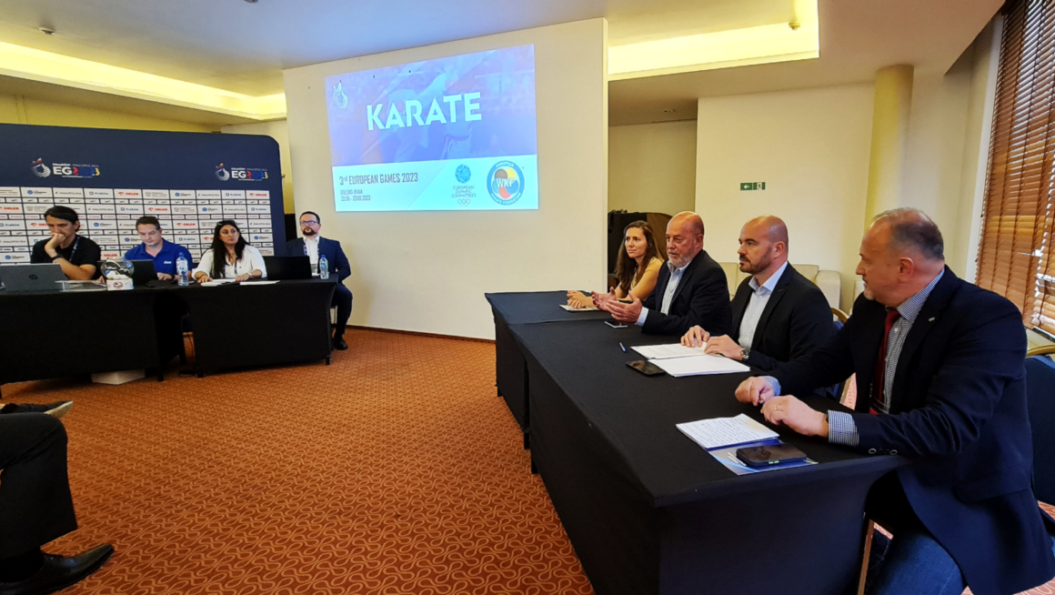 Competition draw officially kicks off Karate event of 2023 European Games