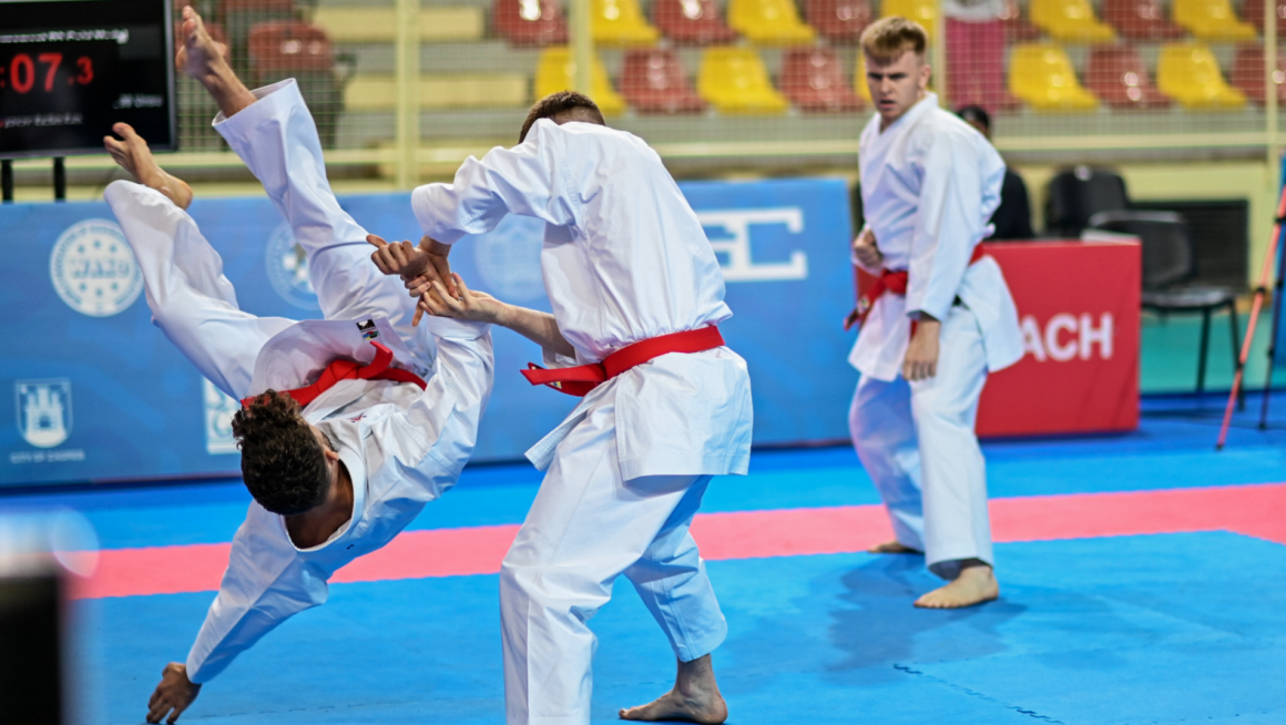 Turkiye top medal table of Karate competition at EUSA Combat Games 2023