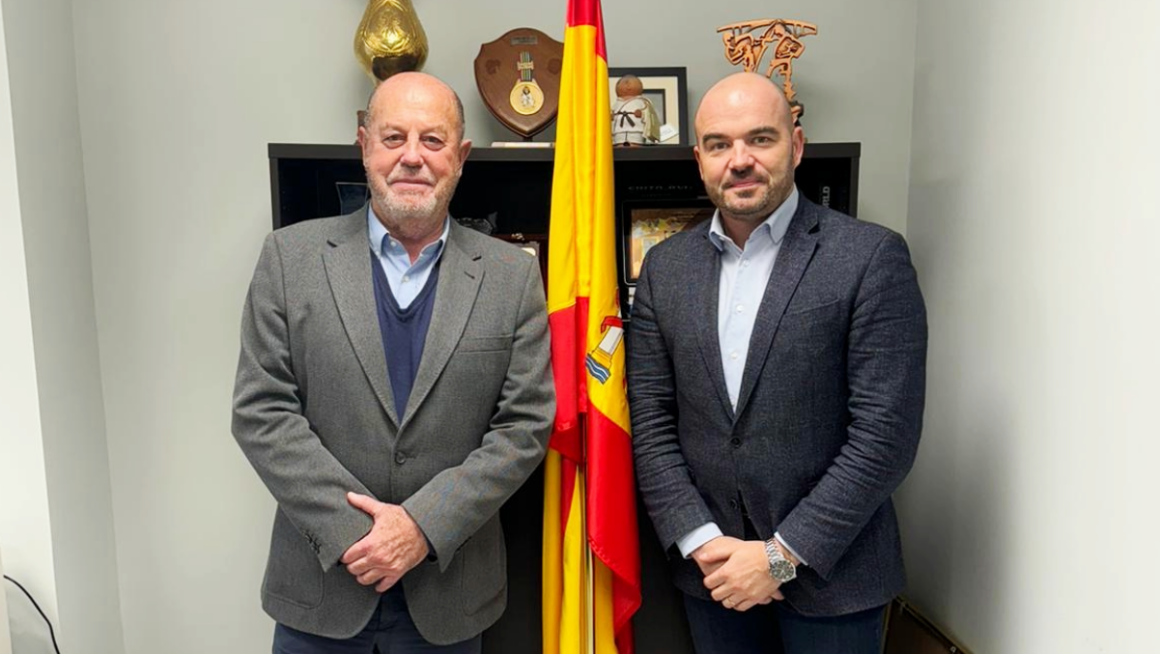 Davor Cipek visits WKF Headquarters in Madrid for Karate Strategy meeting