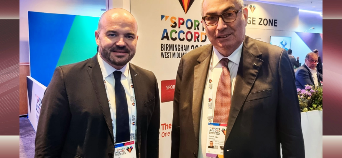 EKF General Secretary discusses progress of Karate with SportAccord President at SportAccord World Sport & Business Summit