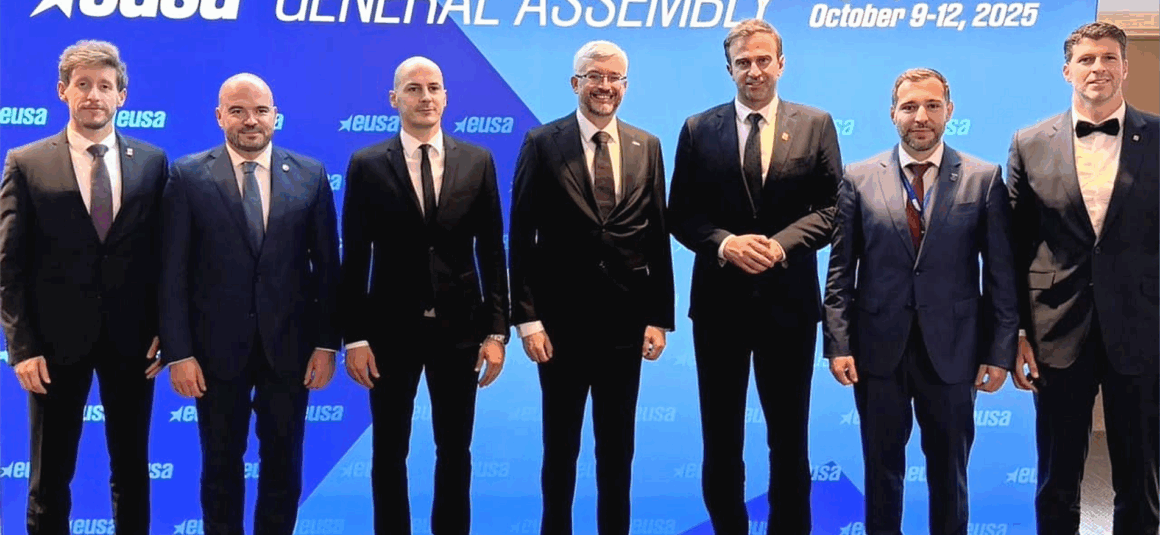 European University Sports Association Elects New President With EKF General Secretary in Attendance