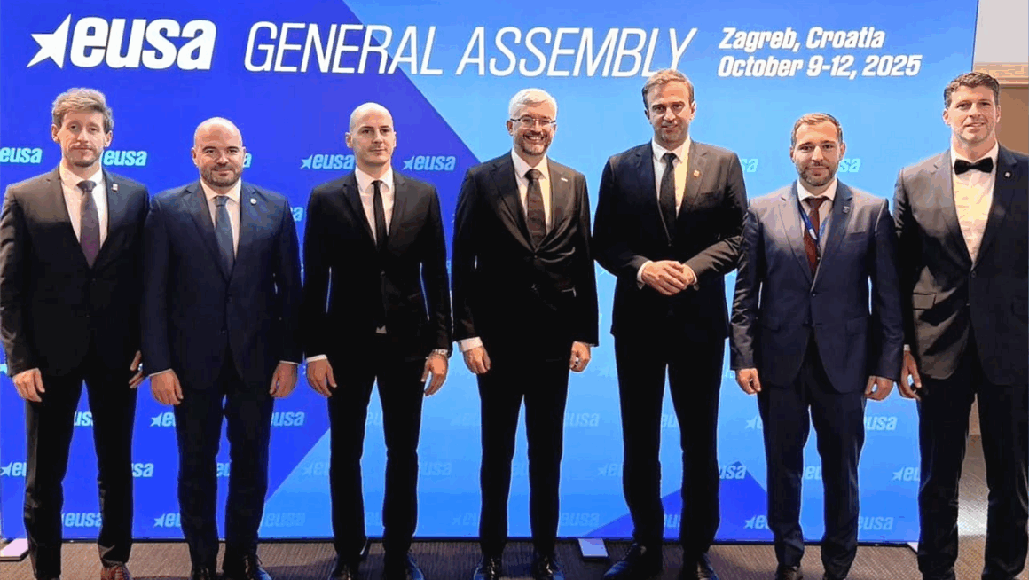 European University Sports Association Elects New President With EKF General Secretary in Attendance