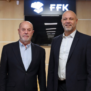 EKF President Antonio Espinós Meets Newly-Elected FFK President Gilles Cherdieu in Paris