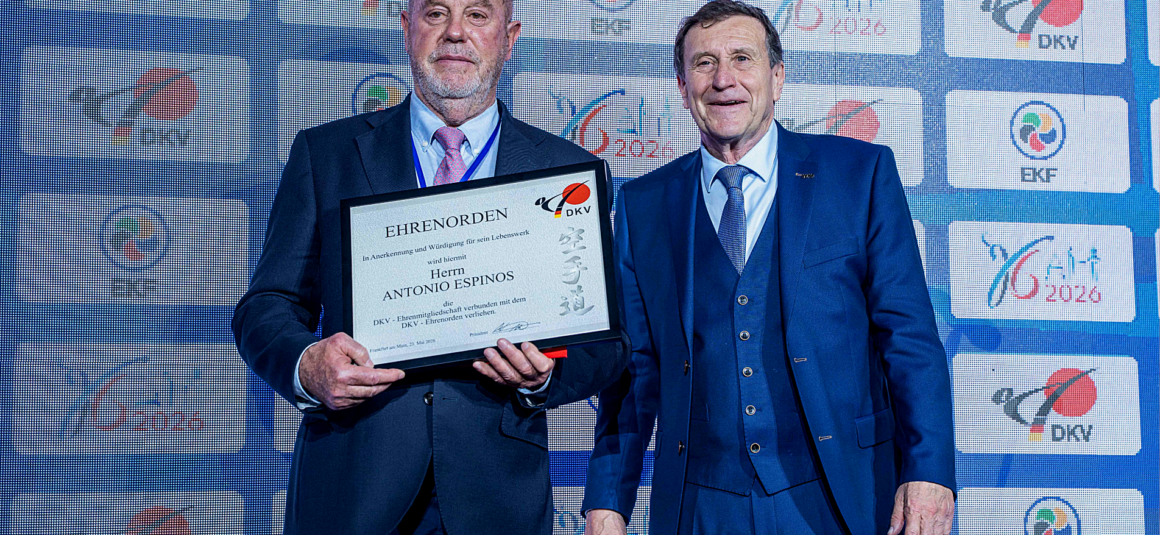 Frankfurt celebrates Karate at Opening Ceremony of 2026 EKF Senior Championships