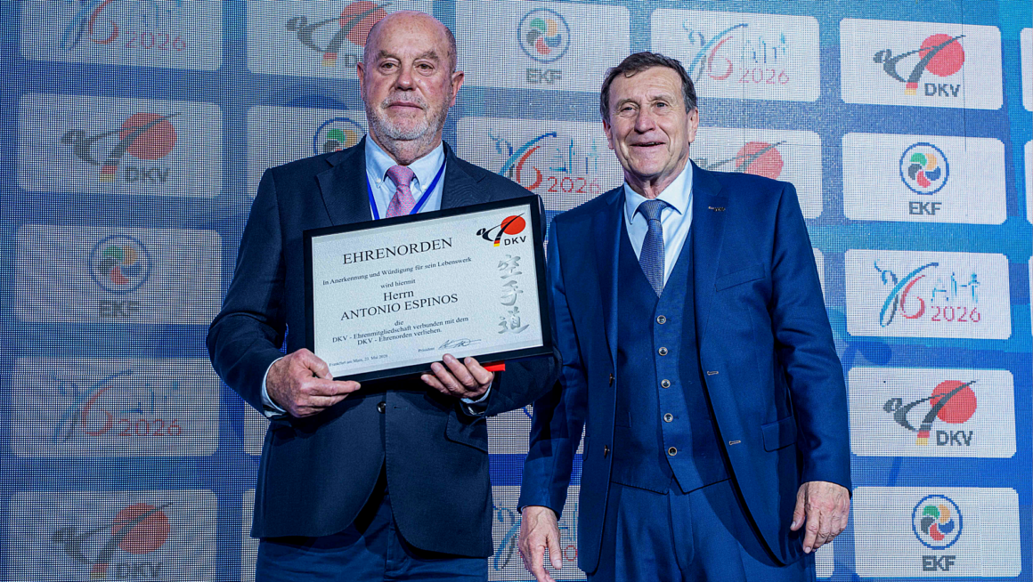 Frankfurt celebrates Karate at Opening Ceremony of 2026 EKF Senior Championships